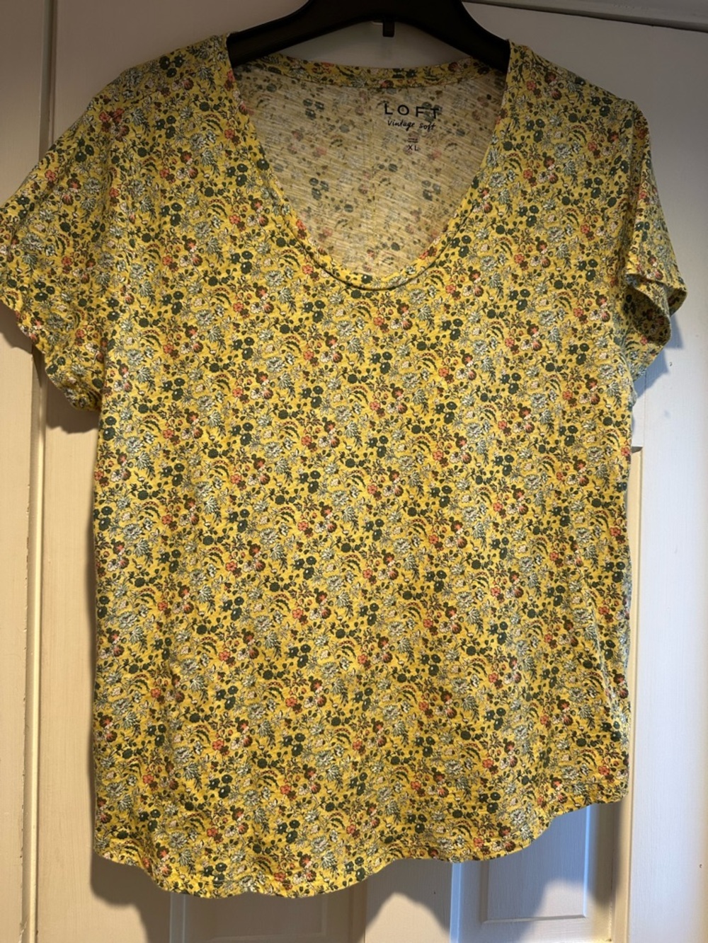 Loft Vintage soft Vneck Tee Shirt